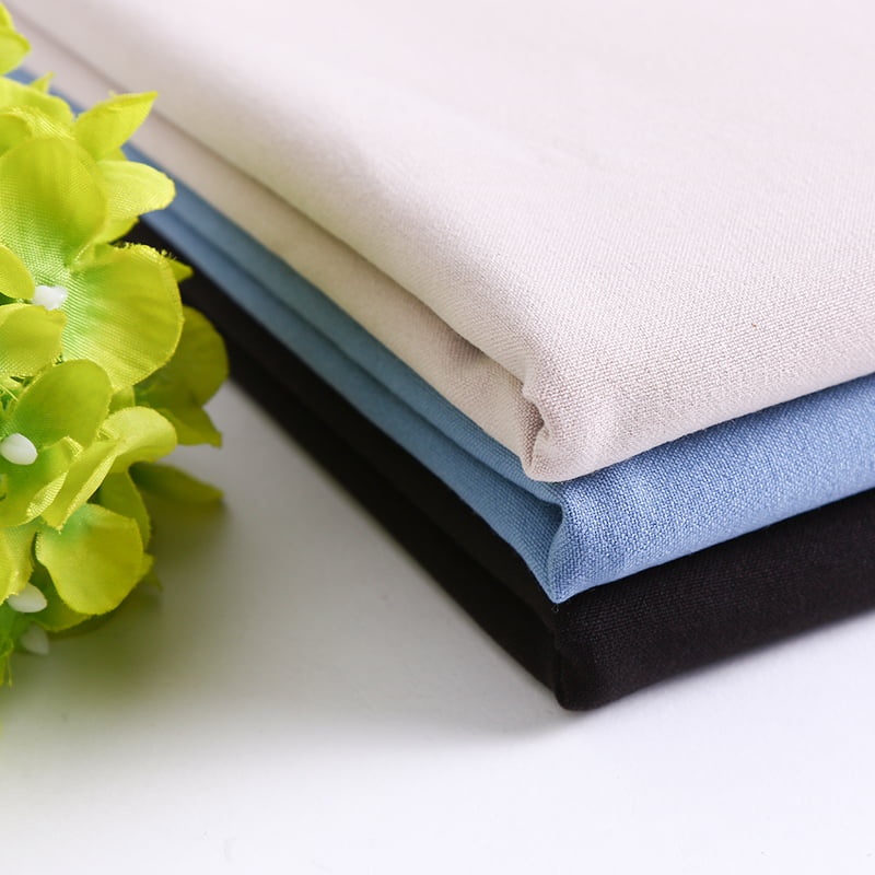 FX50326 Kleurrijke viscose/poly Plain geverfde TR Spandex -stof voor damesbroeken en uniformen