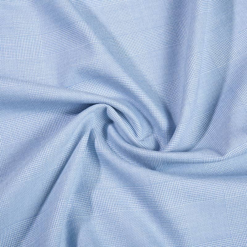 FX55682 Fashion TR Poly Viscose met spandex garen geverfde controle stof voor schooluniformen