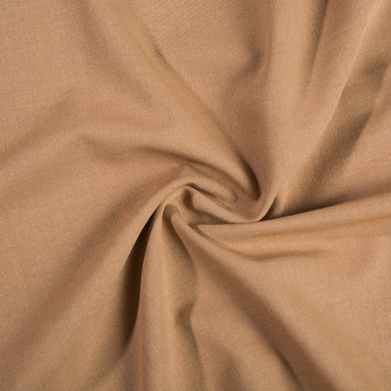 FX54706 Leer/zomer zachte handfeeling polyester viscose wol blend 4 way stretch petting fabric